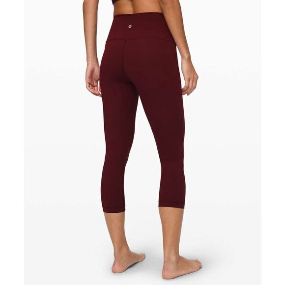 Womens Lululemon Wunder Under Crop (High-Rise) - Picture 1 of 4